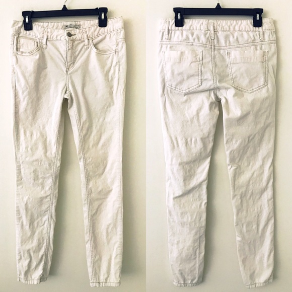 ivory corduroy skinny jeans